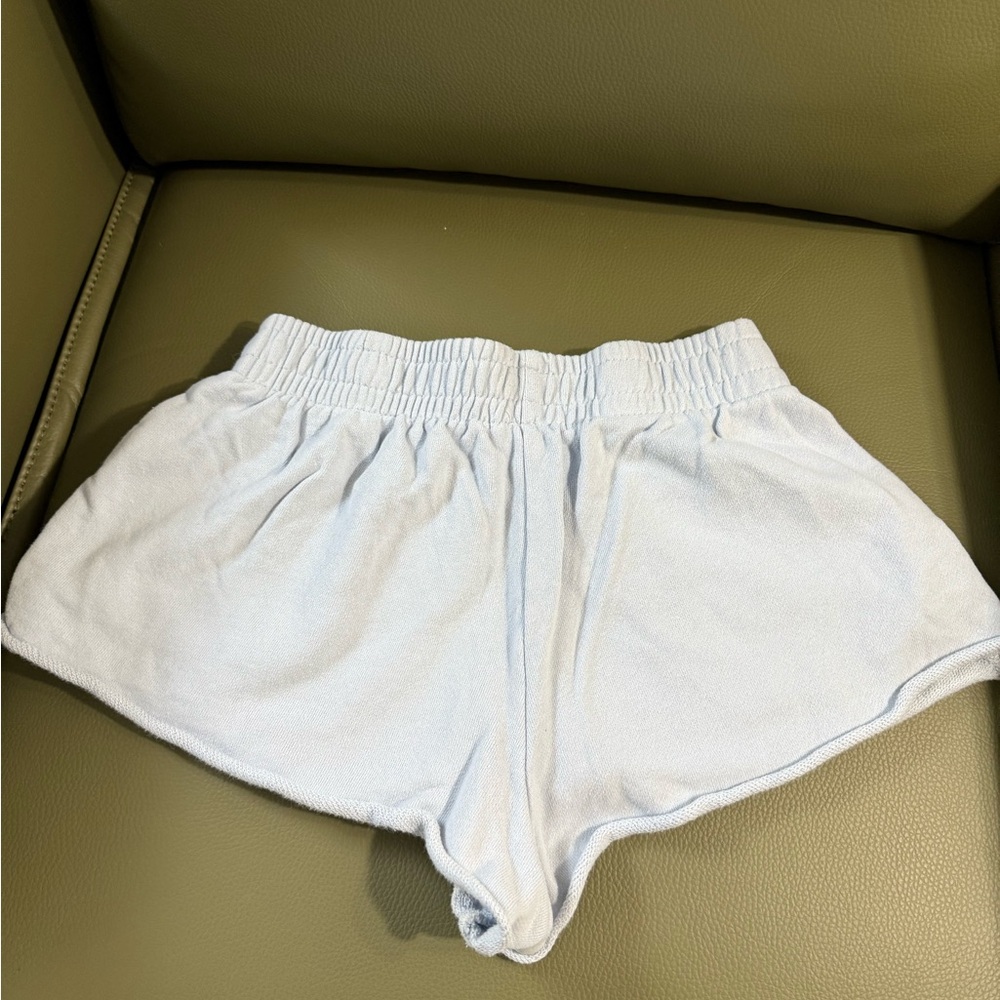Garage Women's Light Blue Athletic Shorts